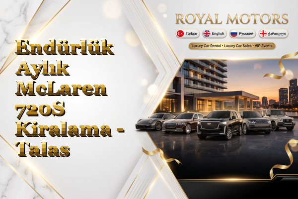 Endürlük Aylık McLaren 720S Kiralama - Talas