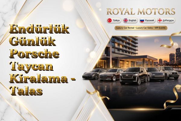 Endürlük Günlük Porsche Taycan Kiralama - Talas
