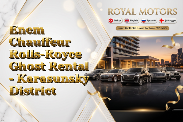Enem Chauffeur Rolls-Royce Ghost Rental - Karasunsky District
