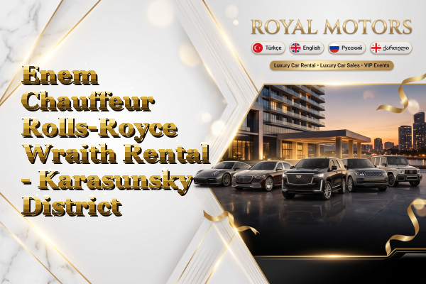 Enem Chauffeur Rolls-Royce Wraith Rental - Karasunsky District