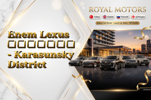 Enem Lexus გაყიდვა - Karasunsky District