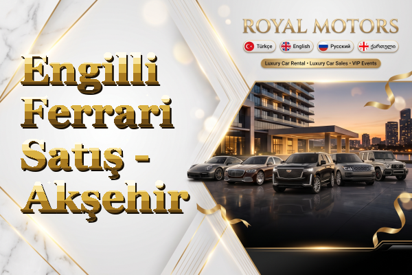 Engilli Ferrari Satış - Akşehir