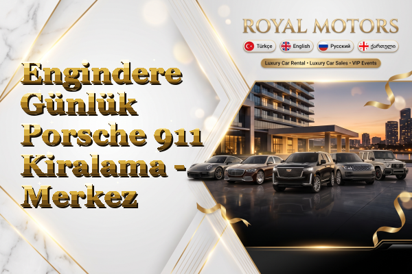 Engindere Günlük Porsche 911 Kiralama - Merkez