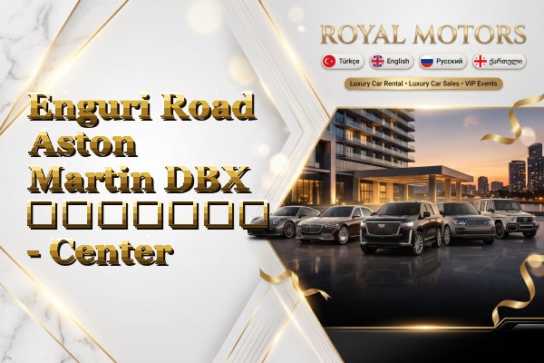 Enguri Road Aston Martin DBX გაყიდვა - Center