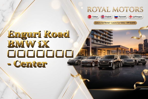 Enguri Road BMW iX გაყიდვა - Center