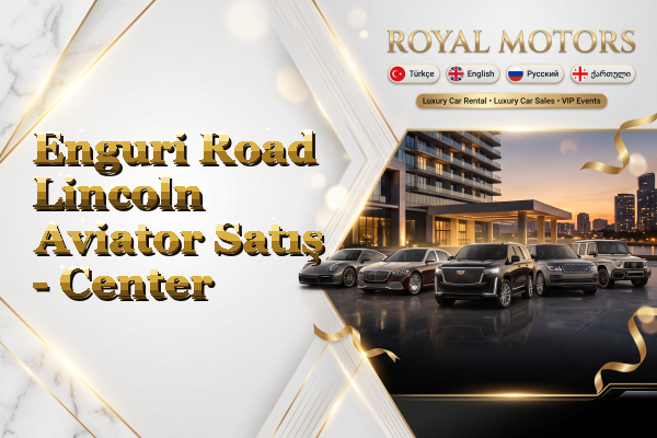 Enguri Road Lincoln Aviator Satış - Center