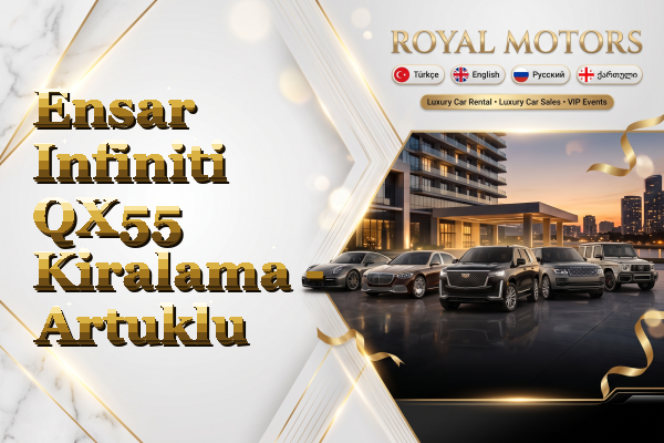 Ensar Infiniti QX55 Kiralama - Artuklu