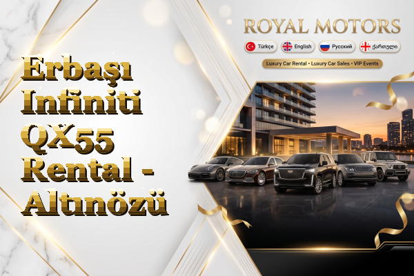 Erbaşı Infiniti QX55 Rental - Altınözü