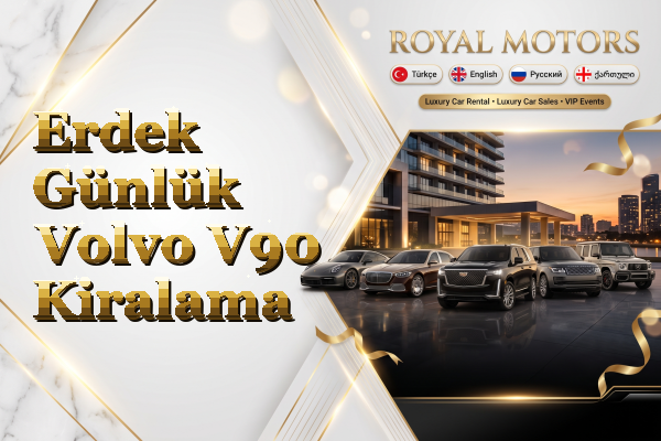 Erdek Günlük Volvo V90 Kiralama