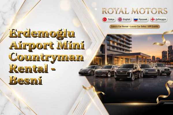 Erdemoğlu Airport Mini Countryman Rental - Besni