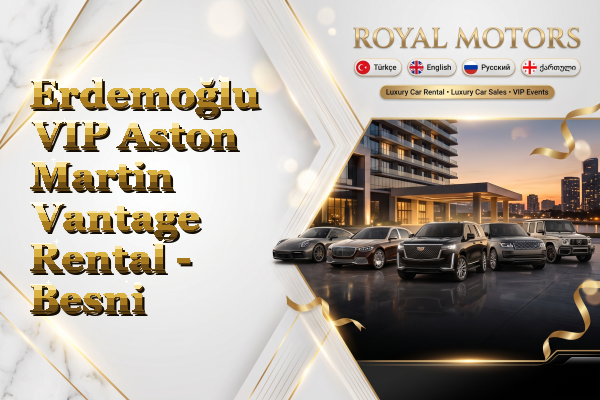 Erdemoğlu VIP Aston Martin Vantage Rental - Besni