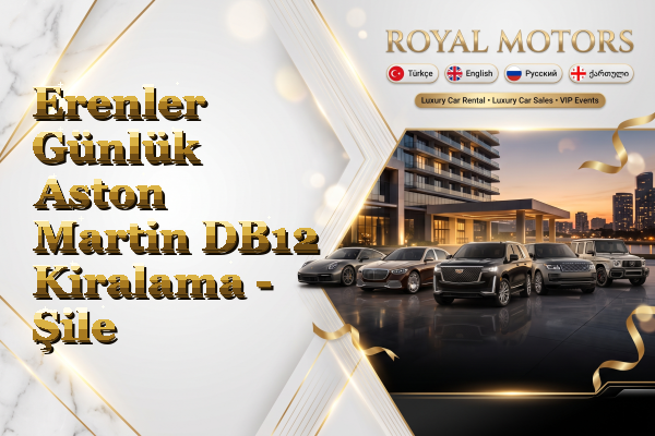 Erenler Günlük Aston Martin DB12 Kiralama - Şile