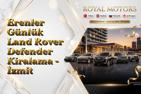 Erenler Günlük Land Rover Defender Kiralama - İzmit
