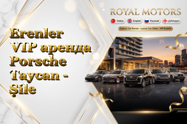 Erenler VIP аренда Porsche Taycan - Şile