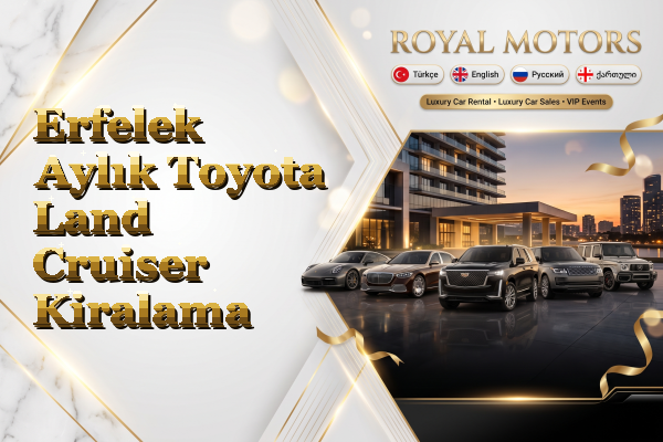 Erfelek Aylık Toyota Land Cruiser Kiralama