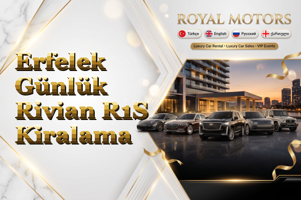 Erfelek Günlük Rivian R1S Kiralama