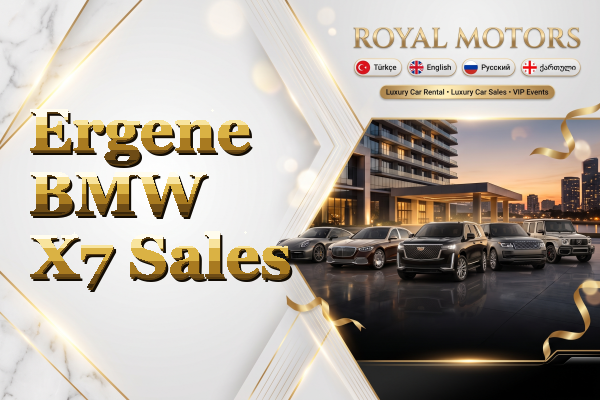 Ergene BMW X7 Sales