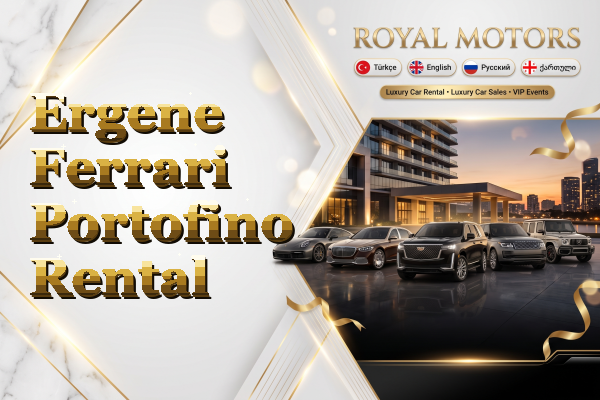 Ergene Ferrari Portofino Rental