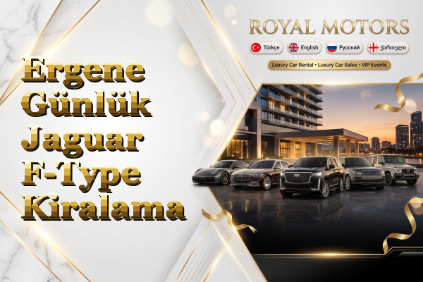 Ergene Günlük Jaguar F-Type Kiralama