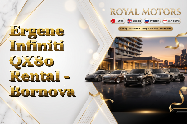 Ergene Infiniti QX80 Rental - Bornova