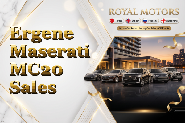 Ergene Maserati MC20 Sales