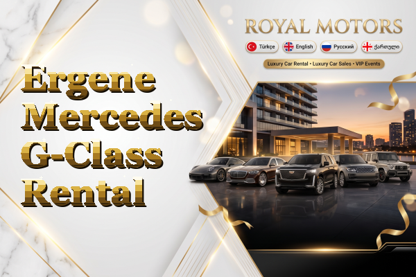 Ergene Mercedes G-Class Rental