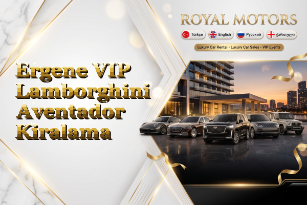 Ergene VIP Lamborghini Aventador Kiralama