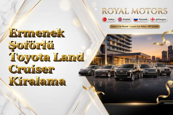 Ermenek Şoförlü Toyota Land Cruiser Kiralama