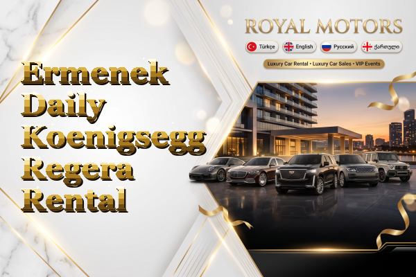 Ermenek Daily Koenigsegg Regera Rental