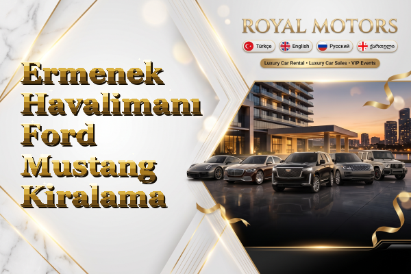 Ermenek Havalimanı Ford Mustang Kiralama
