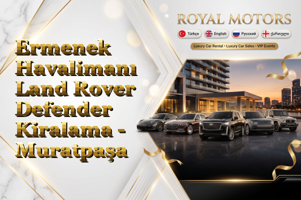 Ermenek Havalimanı Land Rover Defender Kiralama - Muratpaşa