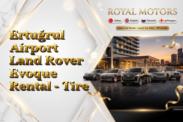 Ertuğrul Airport Land Rover Evoque Rental - Tire
