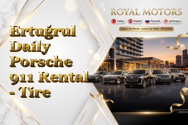 Ertuğrul Daily Porsche 911 Rental - Tire