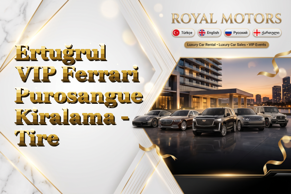 Ertuğrul VIP Ferrari Purosangue Kiralama - Tire
