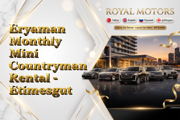 Eryaman Monthly Mini Countryman Rental - Etimesgut