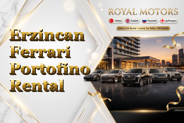 Erzincan Ferrari Portofino Rental