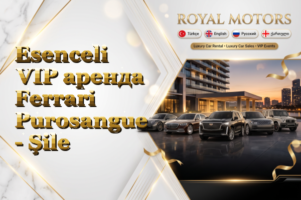Esenceli VIP аренда Ferrari Purosangue - Şile