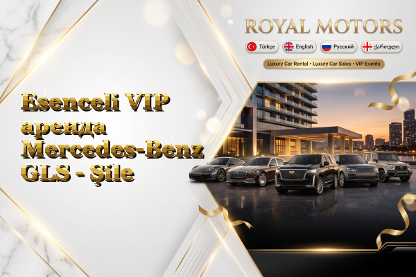 Esenceli VIP аренда Mercedes-Benz GLS - Şile