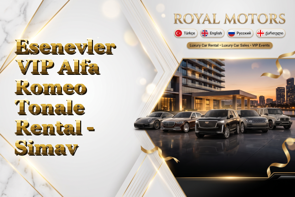 Esenevler VIP Alfa Romeo Tonale Rental - Simav