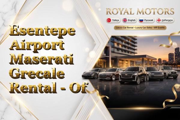 Esentepe Airport Maserati Grecale Rental - Of