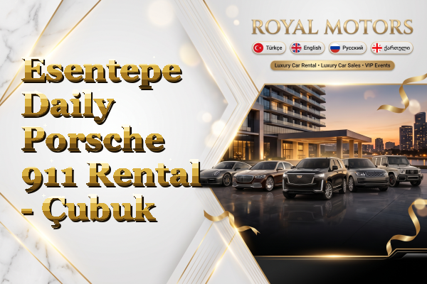 Esentepe Daily Porsche 911 Rental - Çubuk