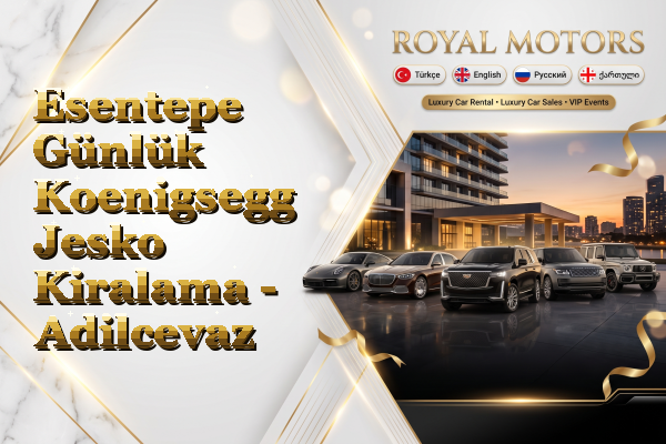 Esentepe Günlük Koenigsegg Jesko Kiralama - Adilcevaz