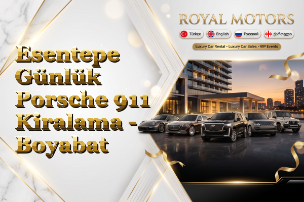 Esentepe Günlük Porsche 911 Kiralama - Boyabat