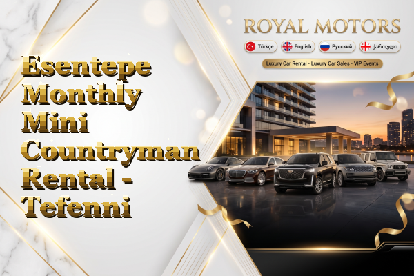Esentepe Monthly Mini Countryman Rental - Tefenni