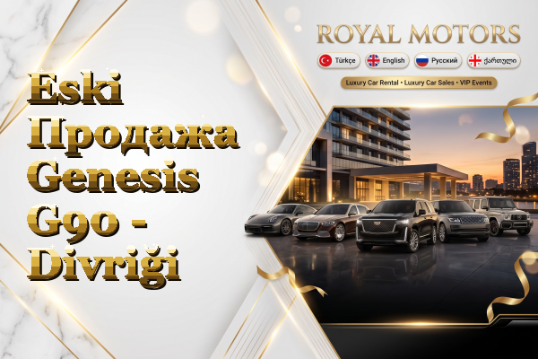 Eski Продажа Genesis G90 - Divriği