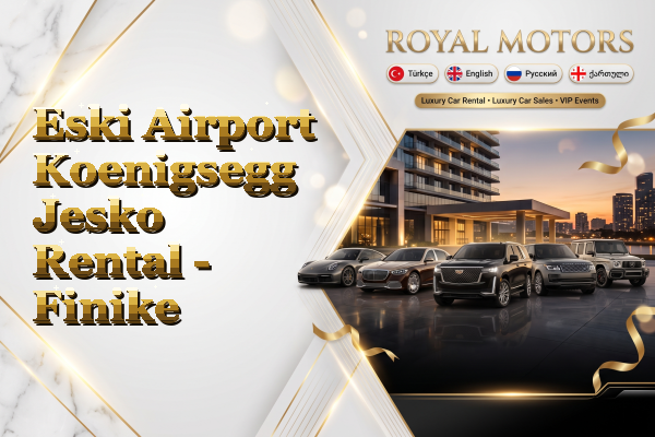 Eski Airport Koenigsegg Jesko Rental - Finike