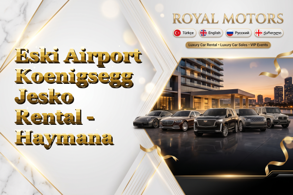 Eski Airport Koenigsegg Jesko Rental - Haymana