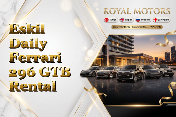 Eskil Daily Ferrari 296 GTB Rental