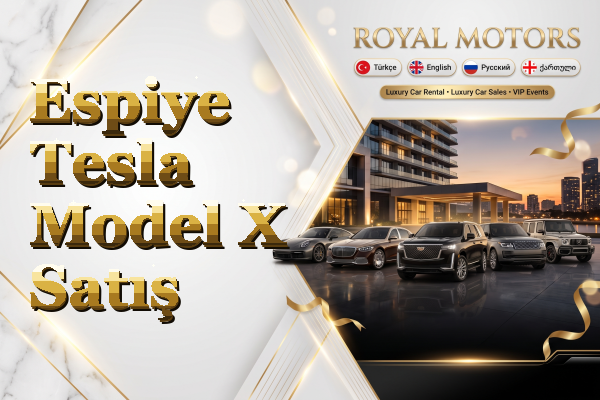 Espiye Tesla Model X Satış