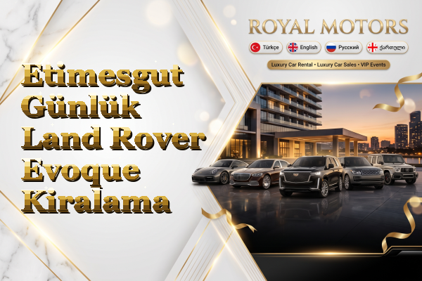 Etimesgut Günlük Land Rover Evoque Kiralama